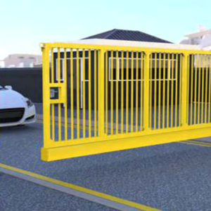 Automatic Steel Cantilevered Sliding Gate